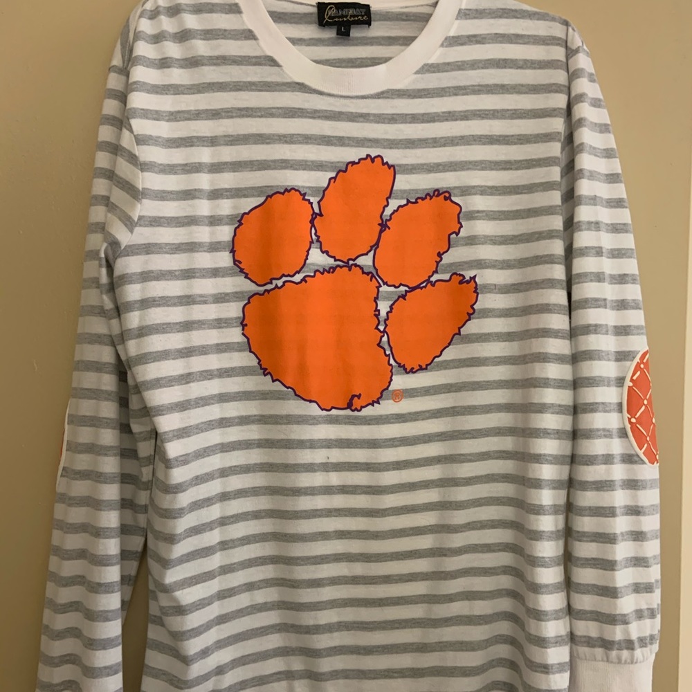 Long sleeve thin crew neck